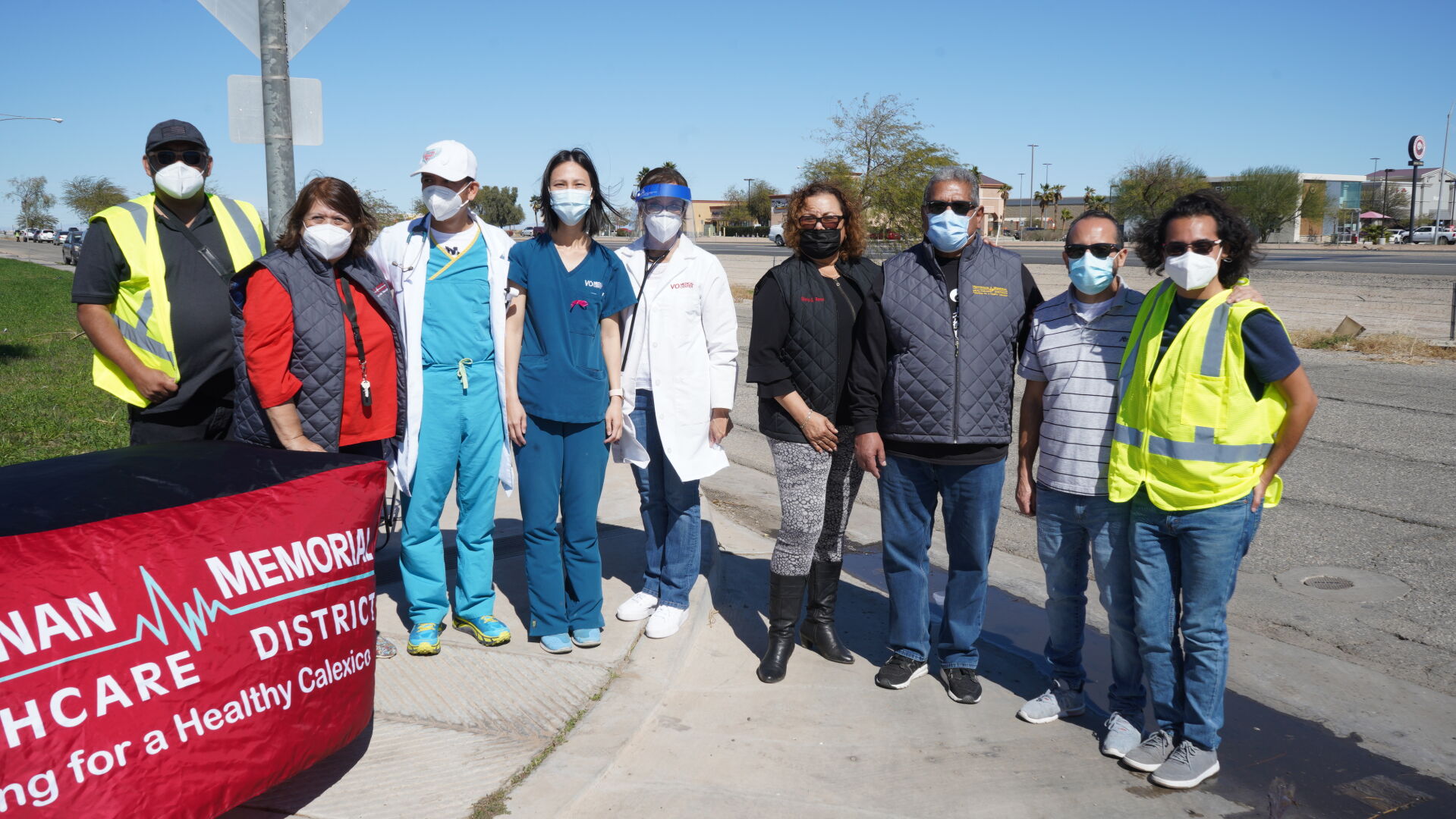 Calexico sees first mass COVID-19 vaccination clinic